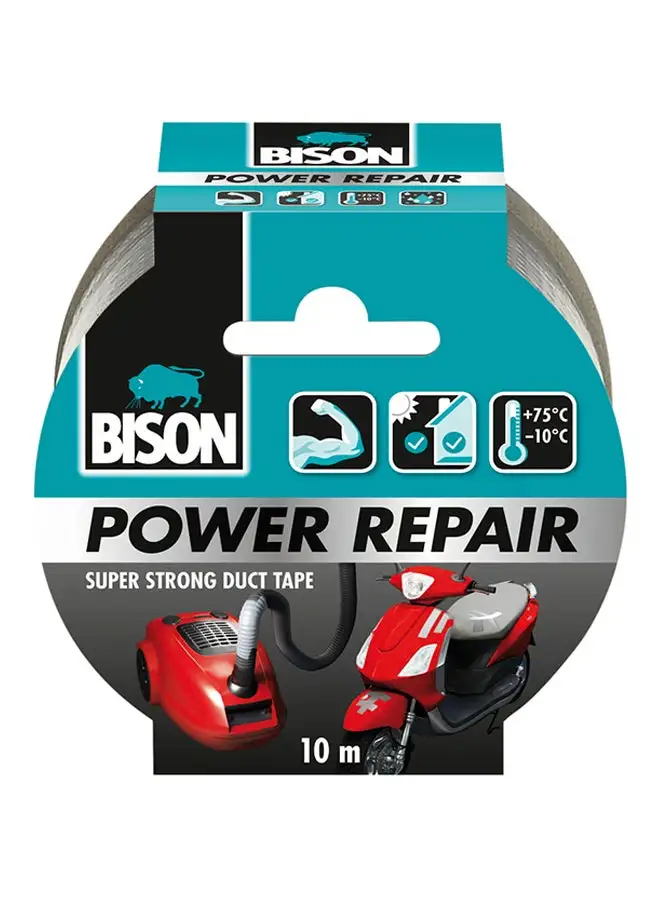 Bison Power Repair Duct Tape Grey 10meter