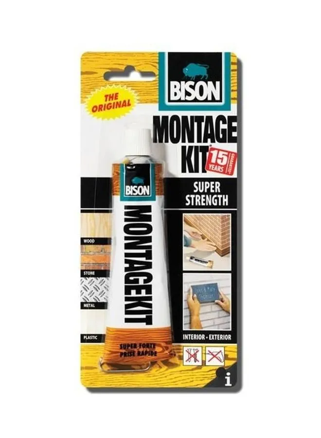 Bison Montage Kit Super Strenght Tap Multicolour 125grams