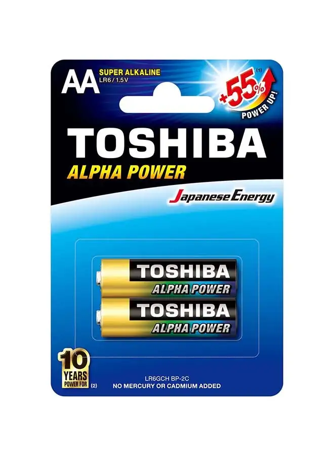 Toshiba Toshiba Alpha Power LR6GCH BP- 2C AA