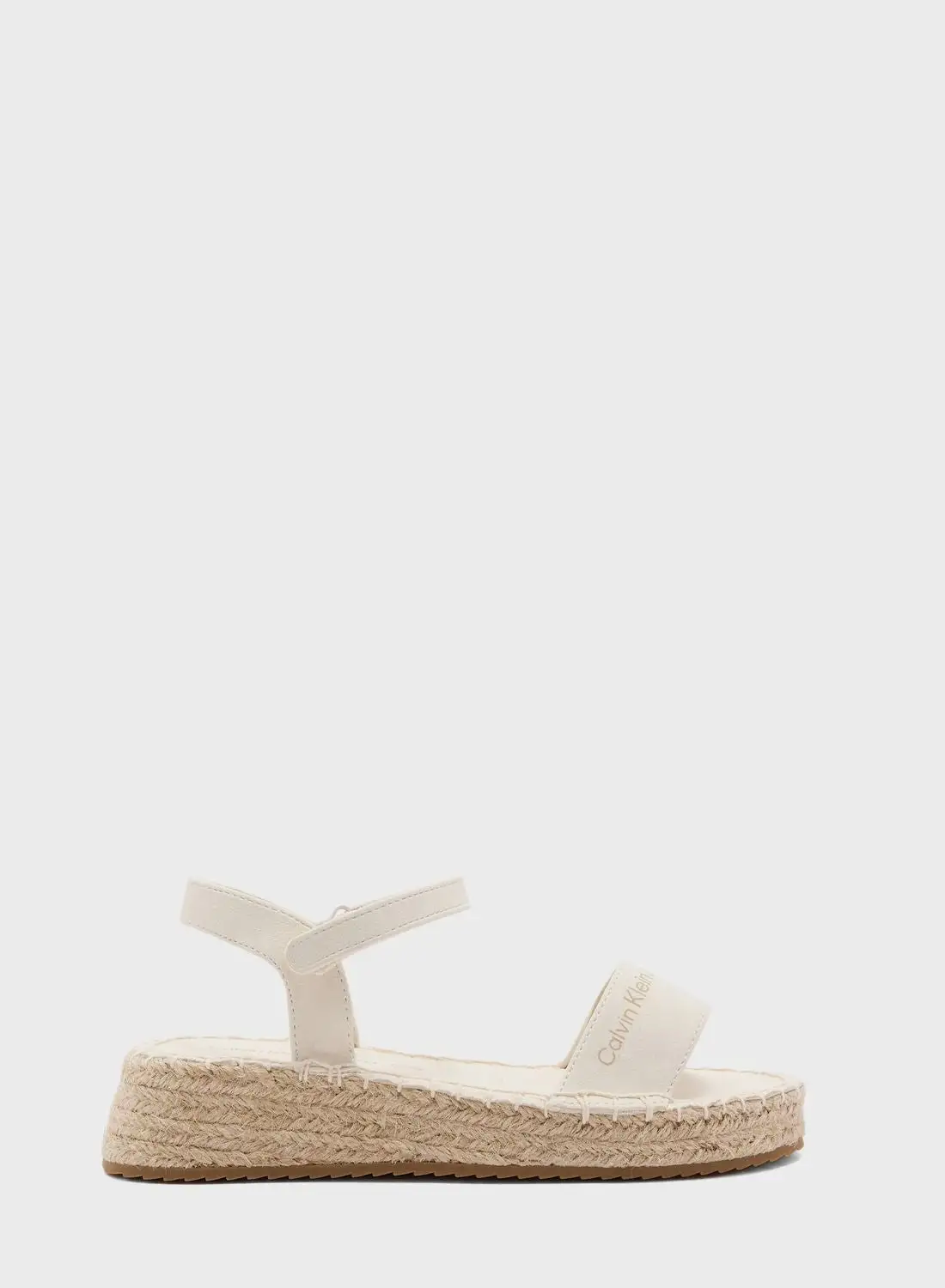 Calvin Klein Jeans Youth Rope Wedge Sandals