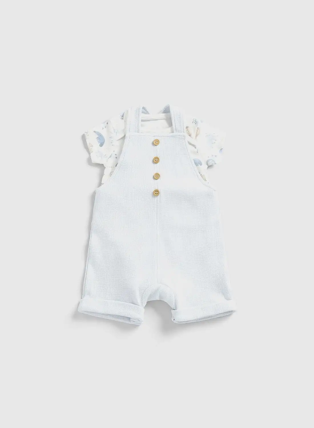 mothercare Kids Essential Bodysuit & Bib Shorts