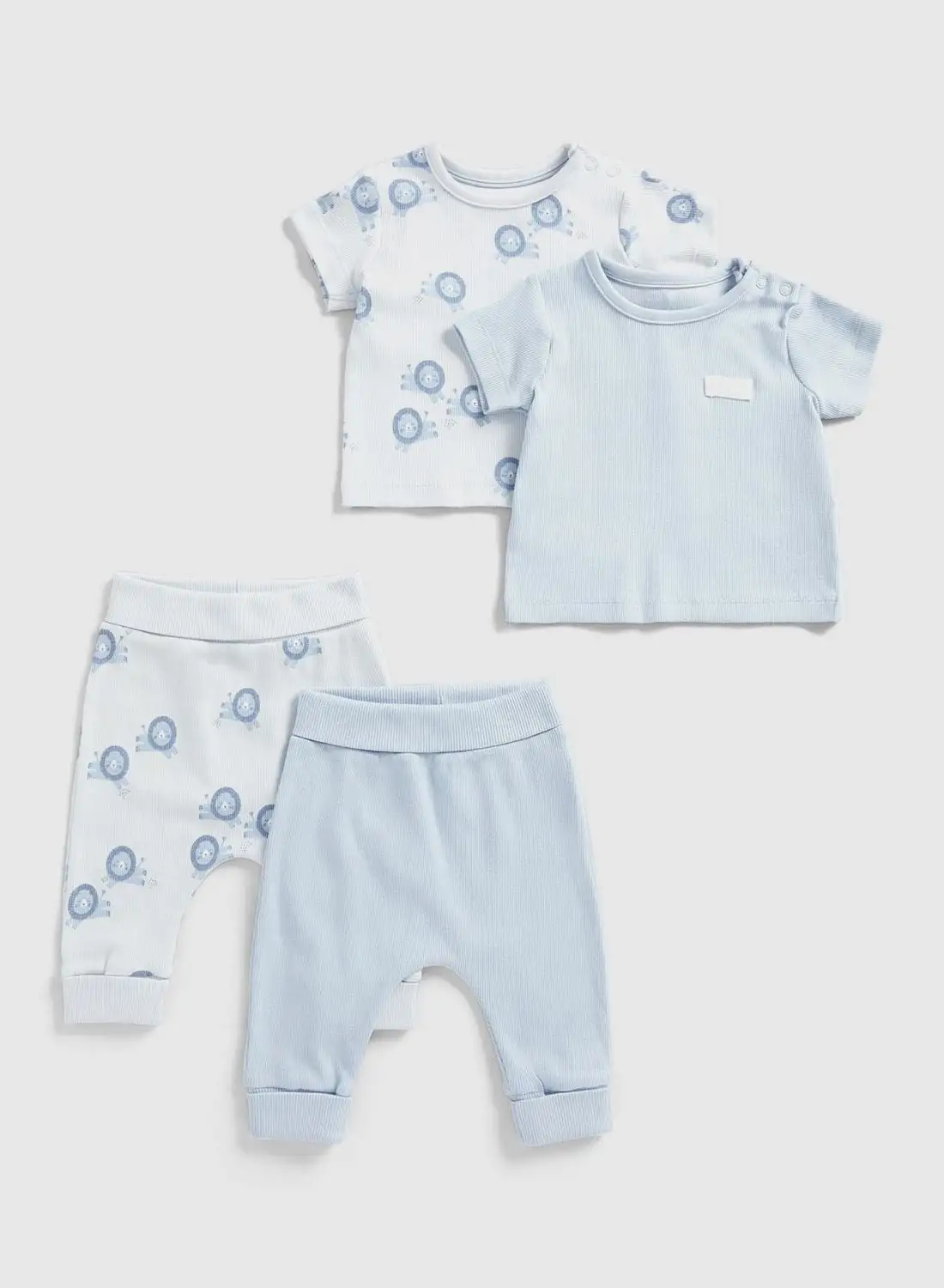 mothercare Kids 2 Pack Printed T-Shirt and Leggings Set