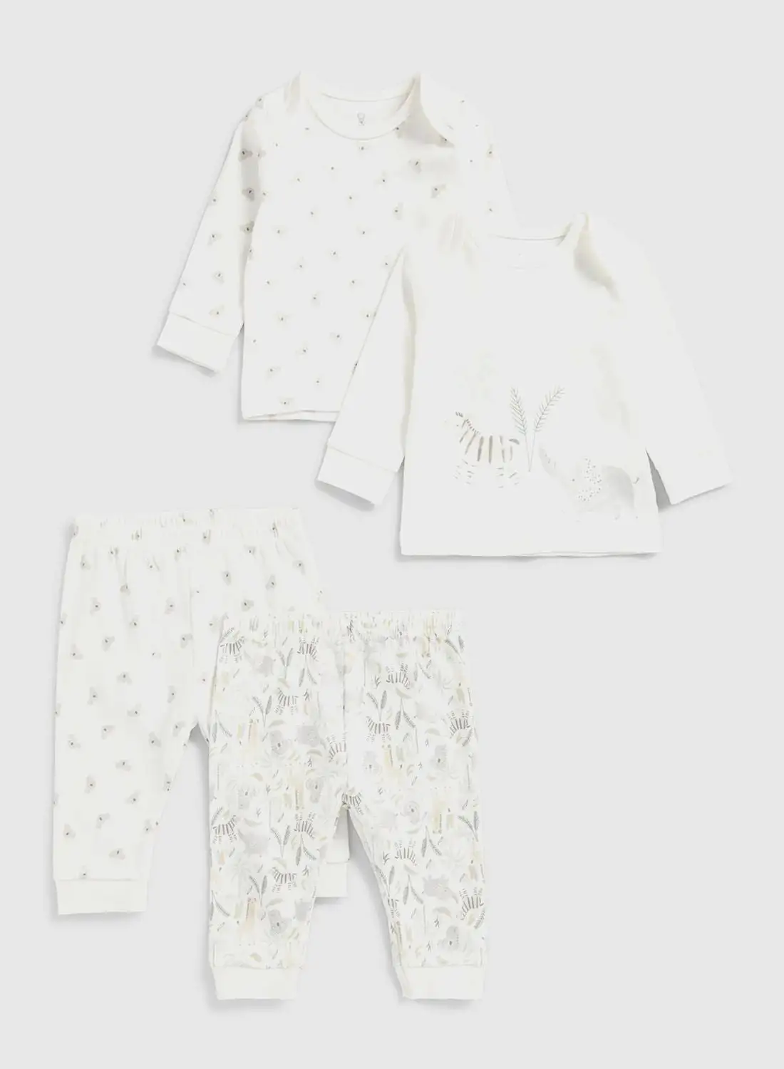 mothercare Kids 2 Pack Printed Pyjama Set