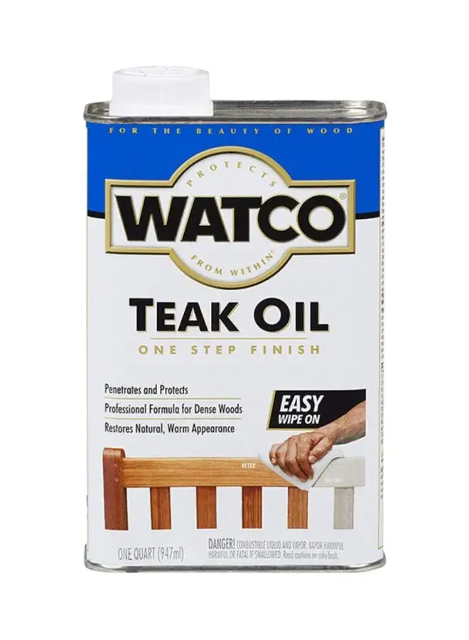 RUST-OLEUM Teak Oil Finish Wall Treatment Teak Oil