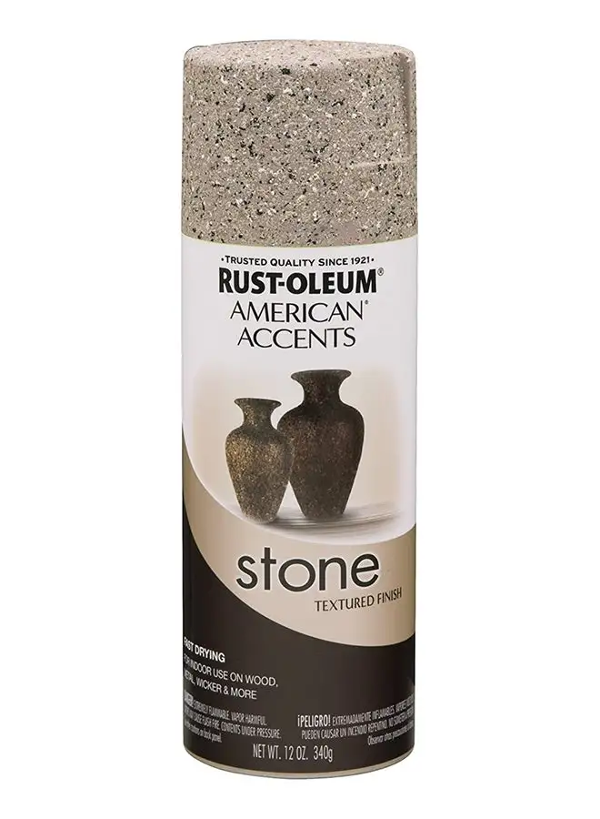 RUST-OLEUM American Accents Stone Textured Finish Spray Pebble