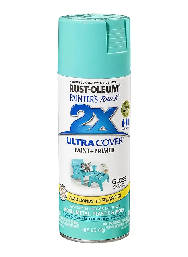 RUST-OLEUM Painter's Touch 2X Ultra Cover Gloss Spray Gloss Seaside