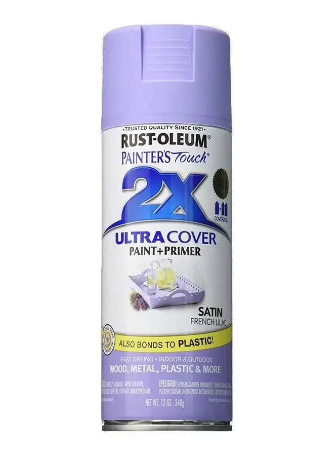 RUST-OLEUM Painter’s Touch Satin Ultra Cover Spray French Lilac