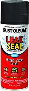 RUST-OLEUM Rust-Oleum Black Leakseal Flexible Rubber Sealant 12 oz. Black