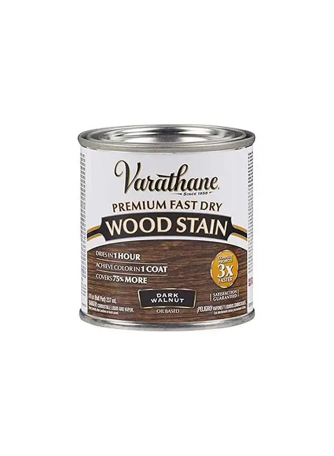 RUST-OLEUM Varathane Premium Fast Dry Wood Stain Dark Walnut 236ml