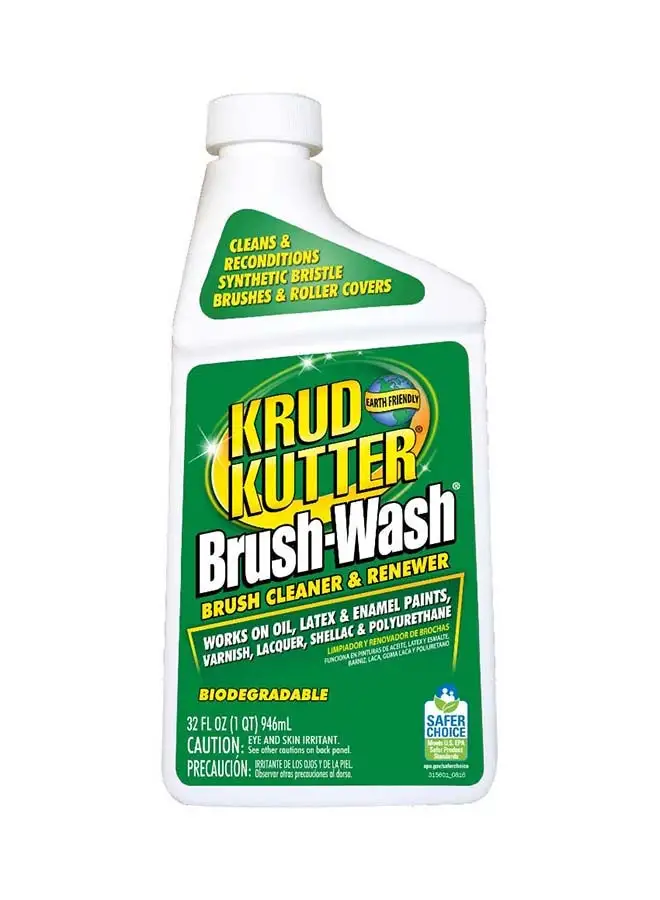 Krud Kutter Brush Cleaner and Renewer Bottle Multicolour