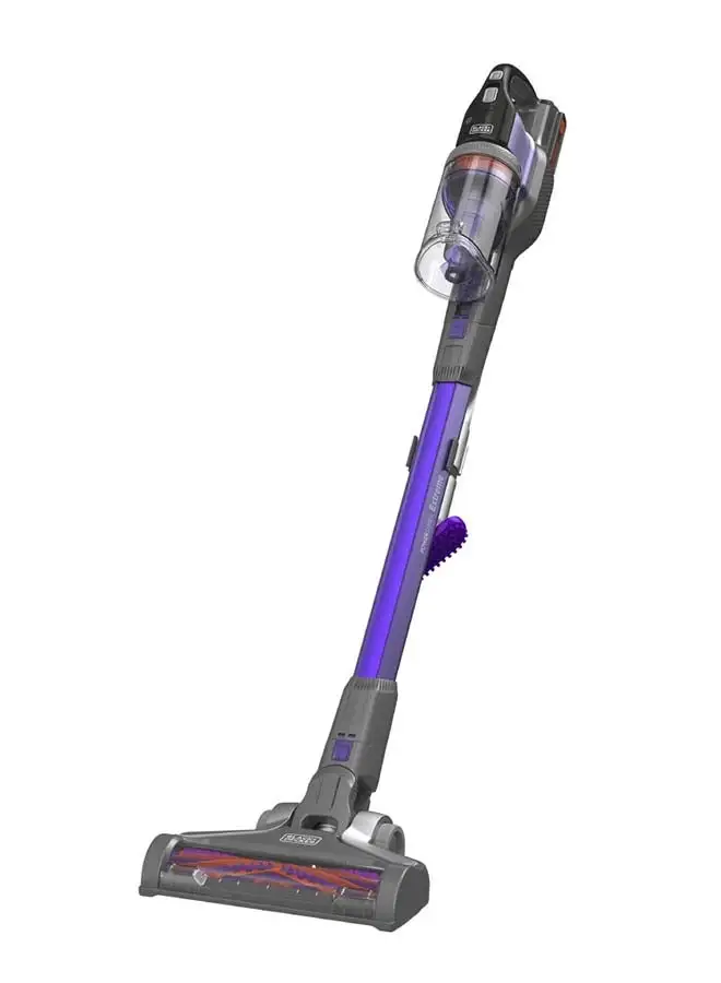 BLACK+DECKER Black+Decker 4-in-1 Cordless Powerseries Extreme Pet Stick Vacuum Cleaner, 18V, 1.5 Ah, Purple/Grey - BDPSE1815P-QW 500 ml 27 W BDPSE1815P-QW ‎Titanium/Purple