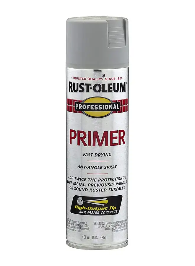 RUST-OLEUM Professional Fast Drying Primer Flat Gray Primer