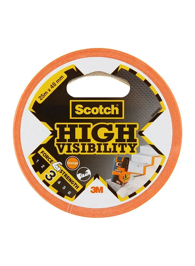 3M Scotch Scotch Duct High Visibility Orange. 1 roll/pack