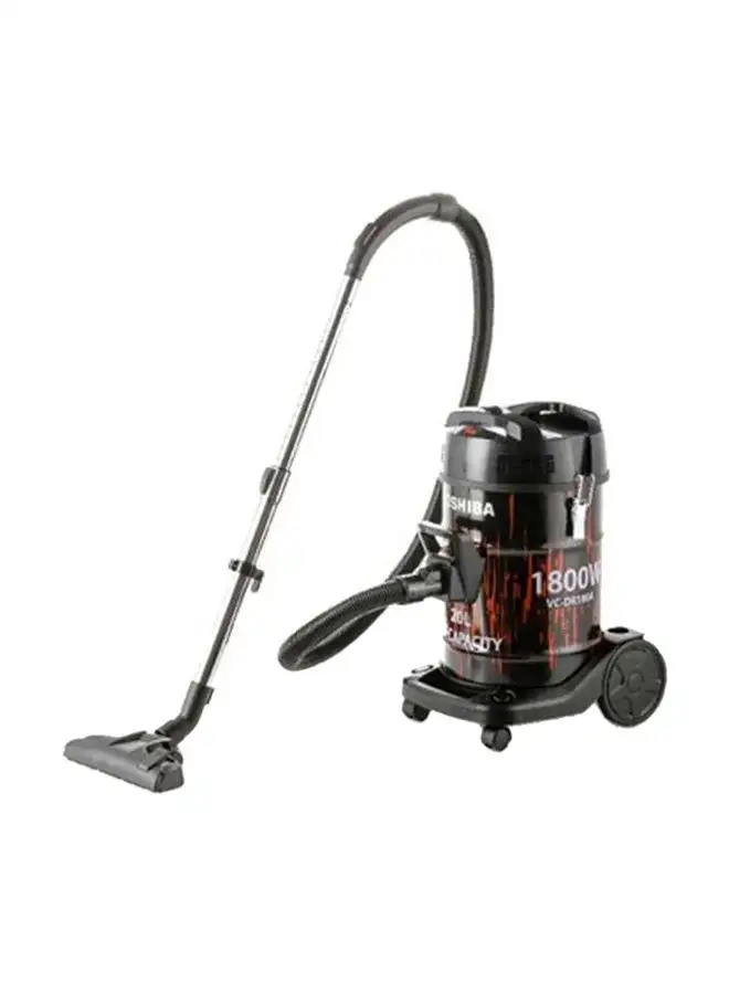 Toshiba Drum Vacuum Cleaner 20 L 1800 W VC-DR180ABF(R) Black/Red