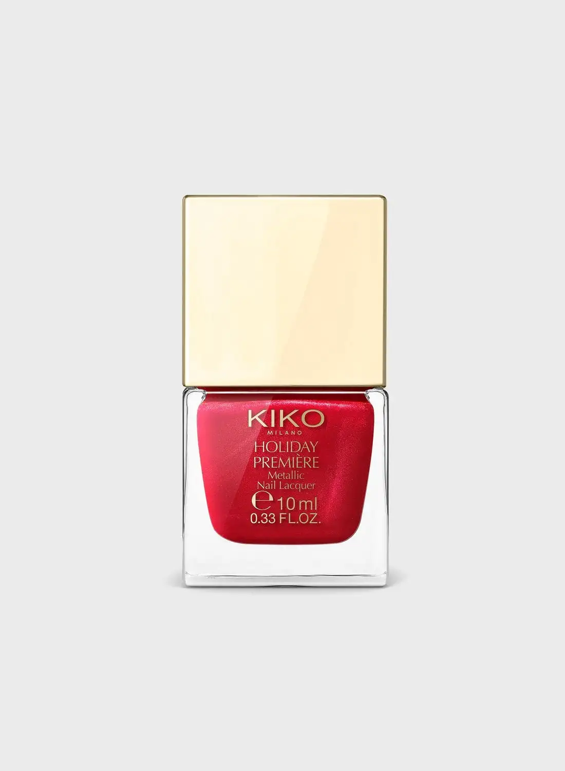 KIKO MILANO Metallic Nail Lacquer 03 - Red Carpet