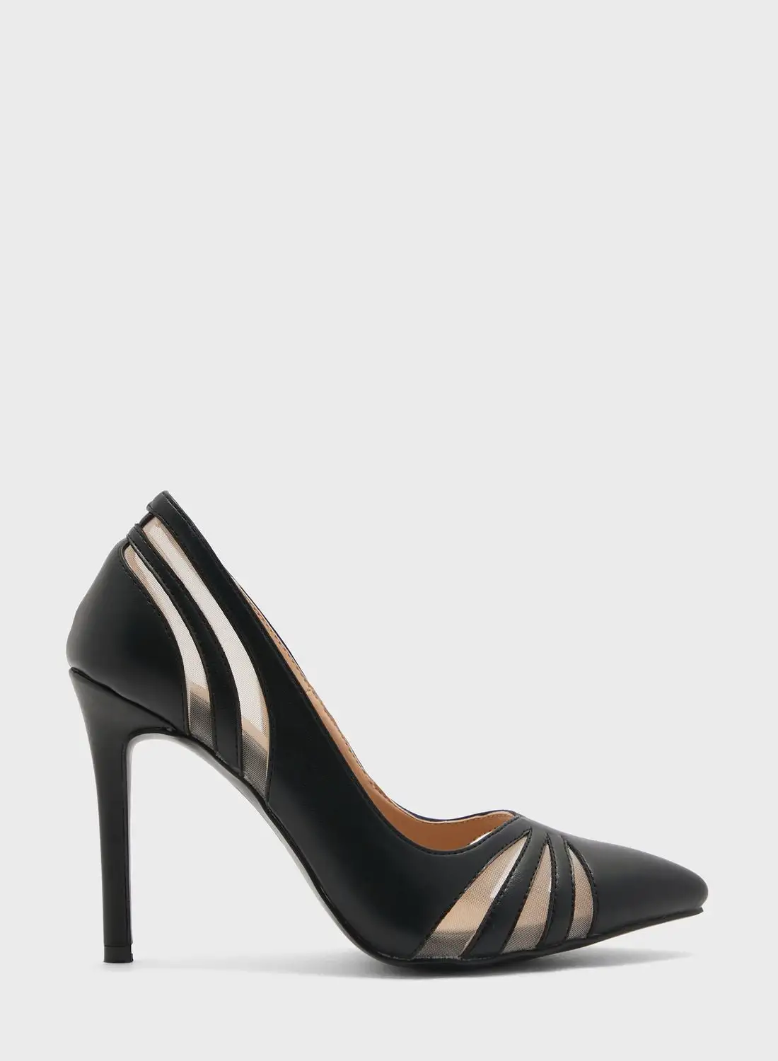 Khizana Cutout Detail Pointed Pump