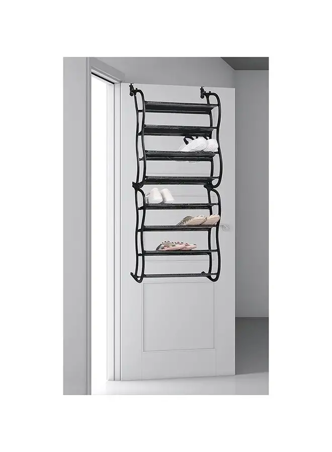 Home Pro Home Pro 8 Tier Overdoor Shoe Storage Rack, 52cmx17cmx125cm, Assorted Color