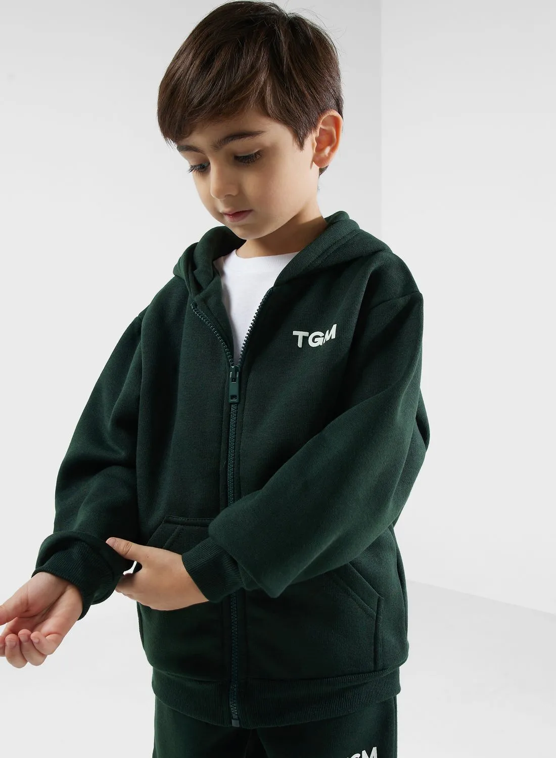 The Giving Movement Kids Lounge Regular Zip Hoodie