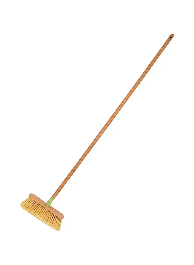 Home Pro HomePro Bamboo Broom - Natural & Sturdy Wooden Broom Material Premium Eco-Friendly, Durable,