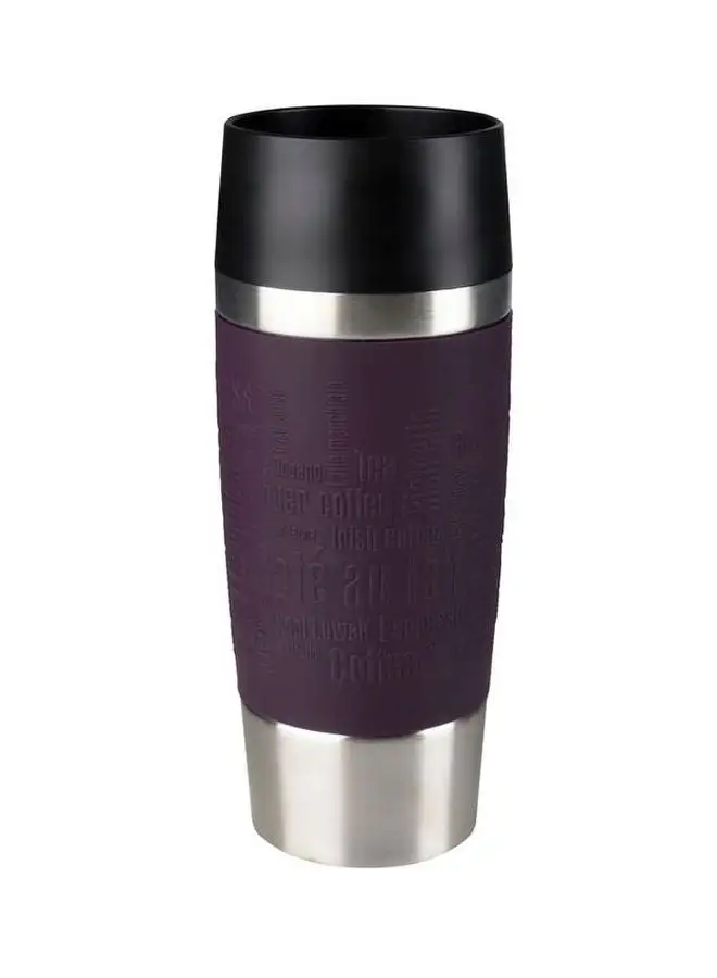 Tefal Tefal Travel Mug Thermal Blueberry Stainless Steel/Plastic  0.36 Litre Black/Silver