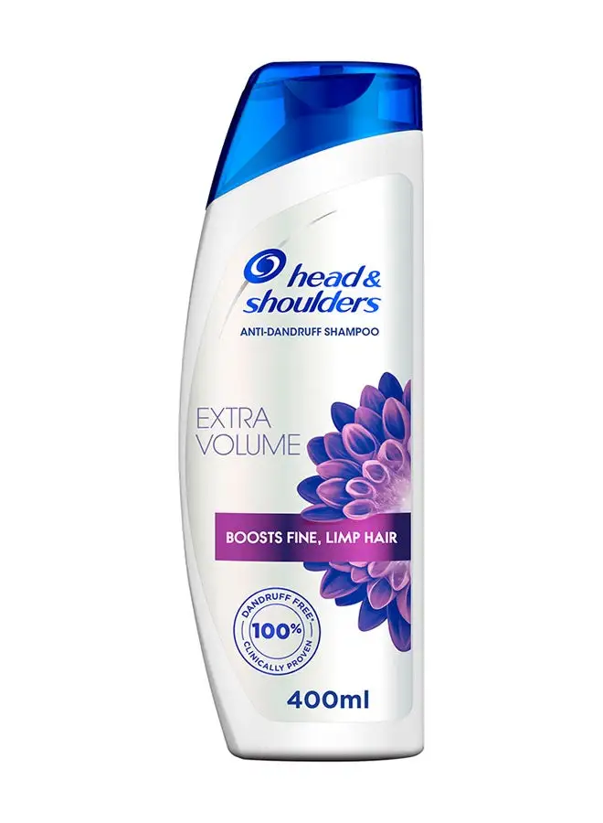 Head & Shoulders Extra Volume Anti-Dandruff Shampoo For Fine And Limp Hair 400ml