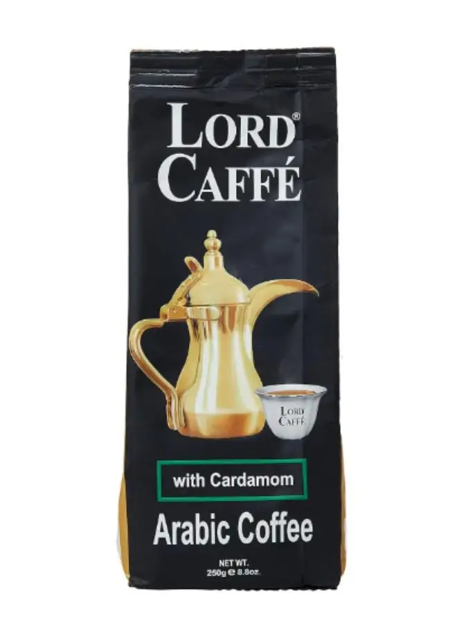 LORD CAFFE Arabic Coffee With Cardamom 250grams