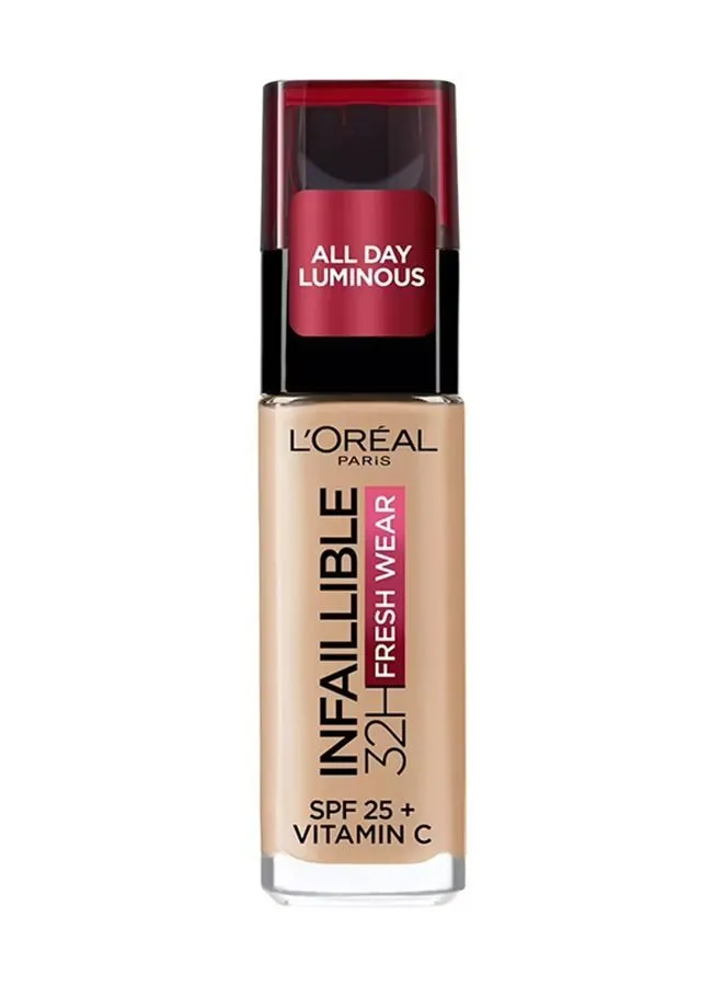 L'OREAL PARIS Infaillible 32H Fresh Wear 125 Natural Beige