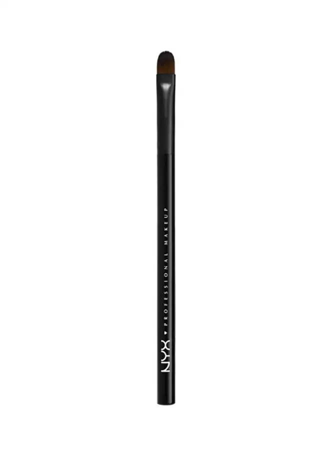 NYX PROFESSIONAL MAKEUP Pro Flat Detail Brush Black