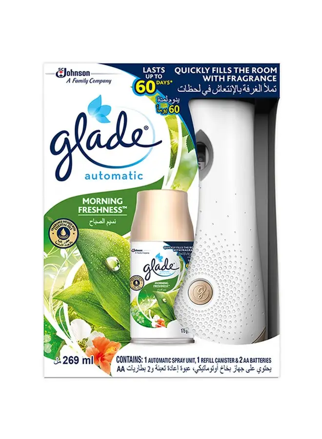 Glade Automatic Spray Holder Morning Freshness White 269ml