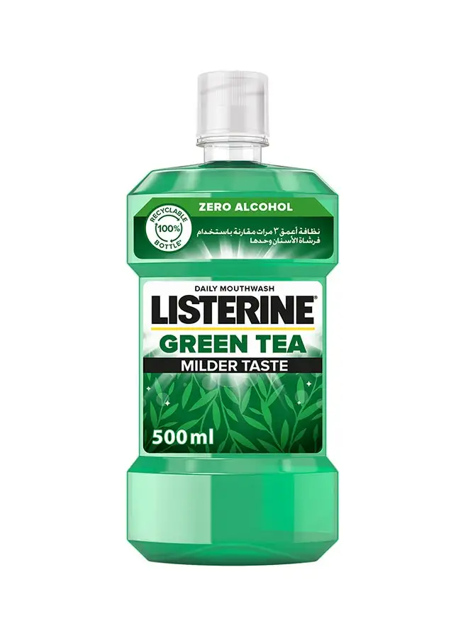 Listerine Mouthwash Green Tea 500ml