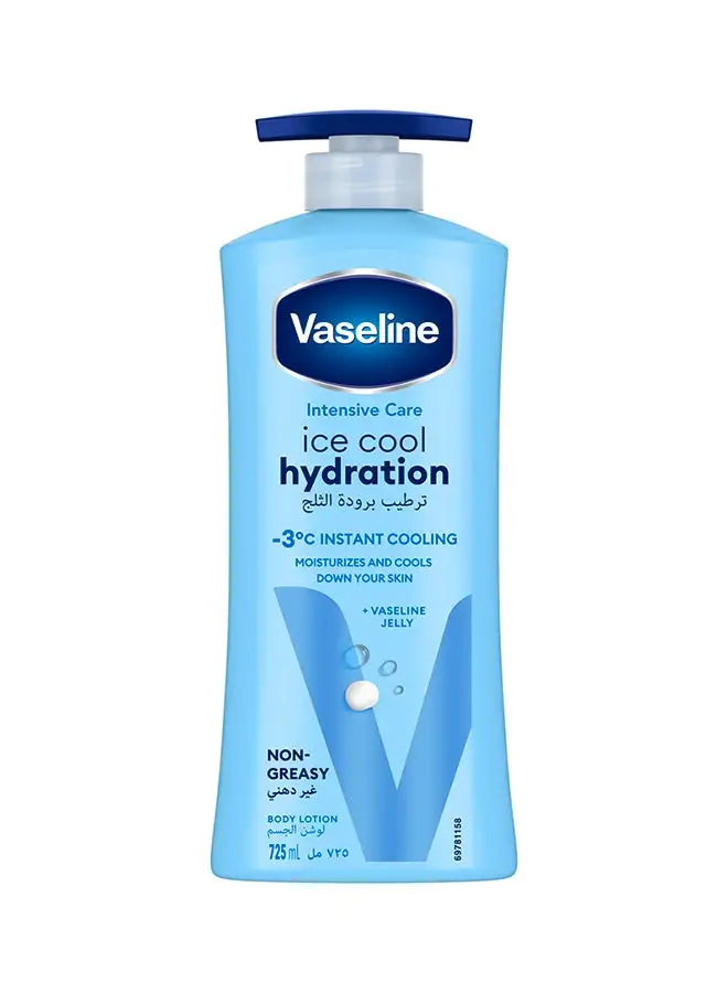 Vaseline Intensive Care Body Lotion  Ice Cool Hydration 725ml