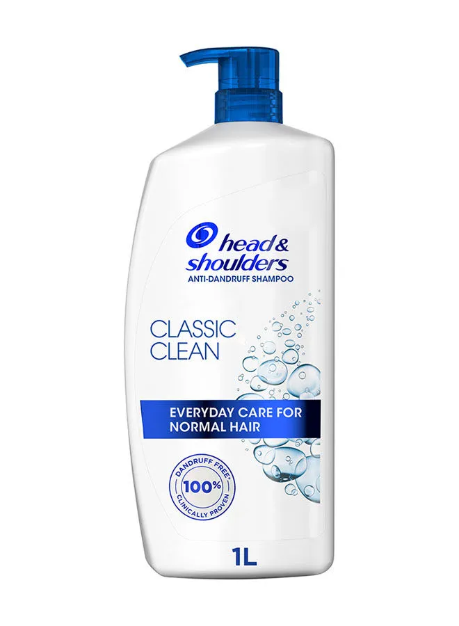 Head & Shoulders Classic Clean Anti-Dandruff Shampoo For Normal Hair 1Liters