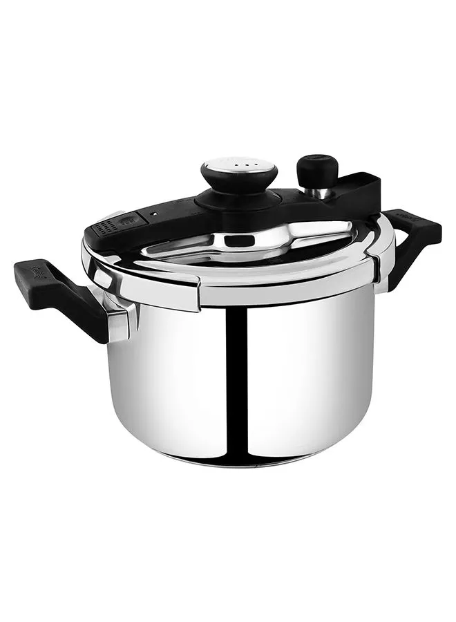 Prestige Stainless Steel  Clip On Non-Stick Dishwasher Safe Induction Compatible Base Cooker Extra Glass Lid 5Liters