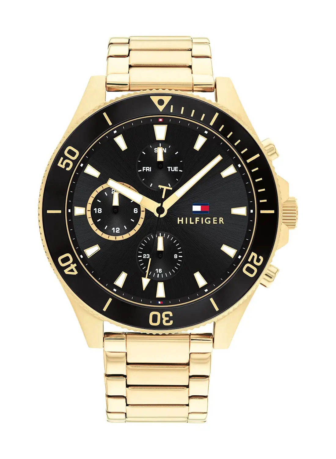 TOMMY HILFIGER Men's Larson Black Dial Watch - 1791919