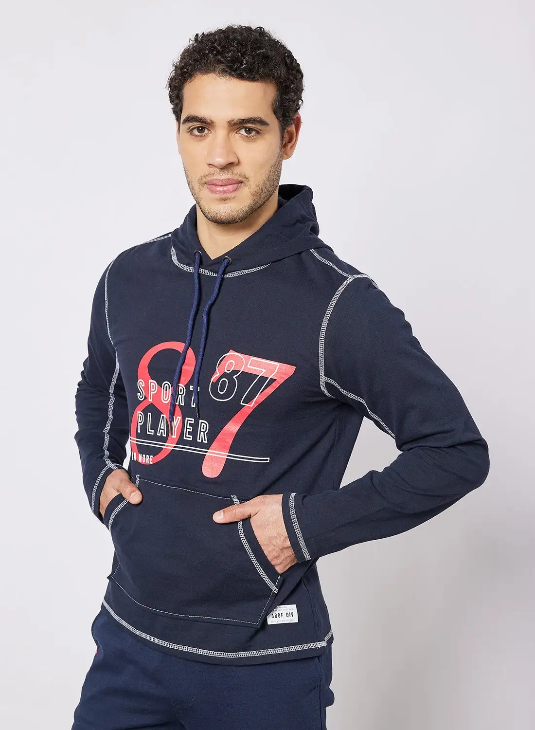 ABOF Regular Fit Sweatshirt Steel Blue