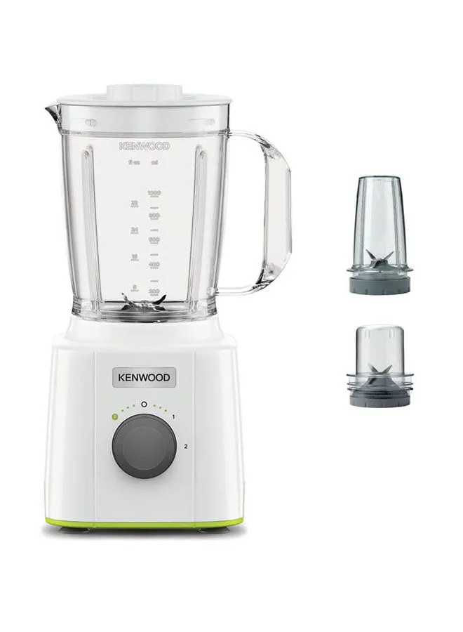 KENWOOD Blender Smoothie Maker Blend-Xtract (Effortless and Efficient Blending) With Multi Mill (Grinder/Chopper) 350.0 W BLP31.D0WG White