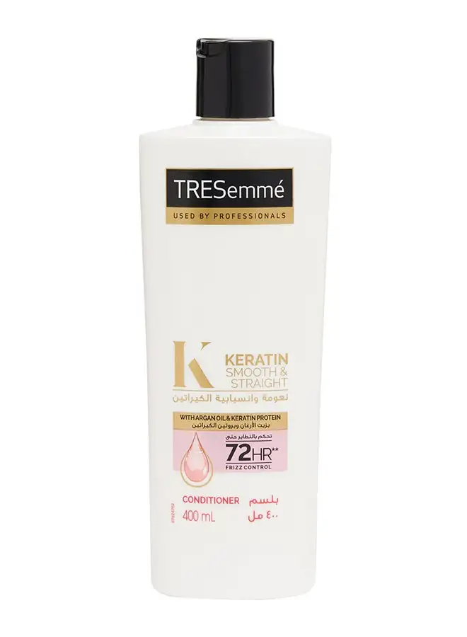 Tresemme Conditioner Keratin Smooth & Straight Promo 400ml