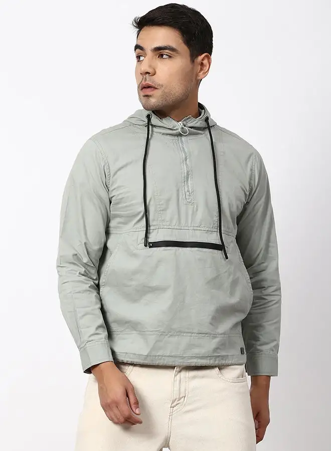 Campus Sutra Outerwear Comfortable Jackets Grey