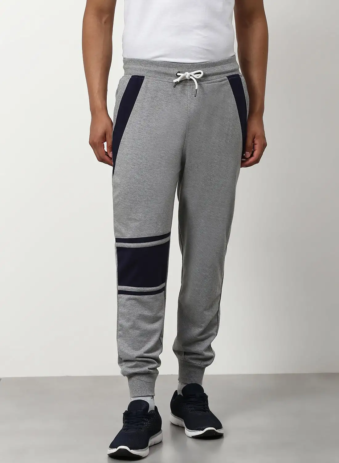 ABOF Regular Fit Joggers Grey