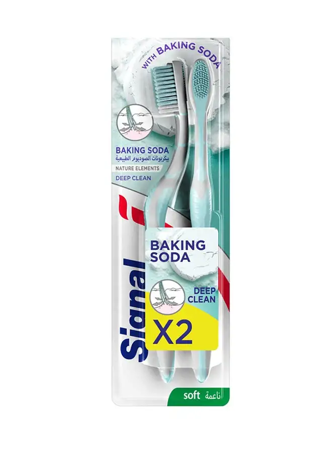 Signal Toothbrush With Baking Soda White