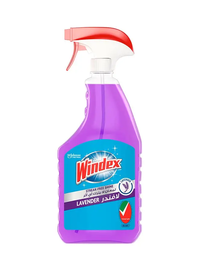 Windex Glass Cleaner Trigger Bottle Lavender 750ml