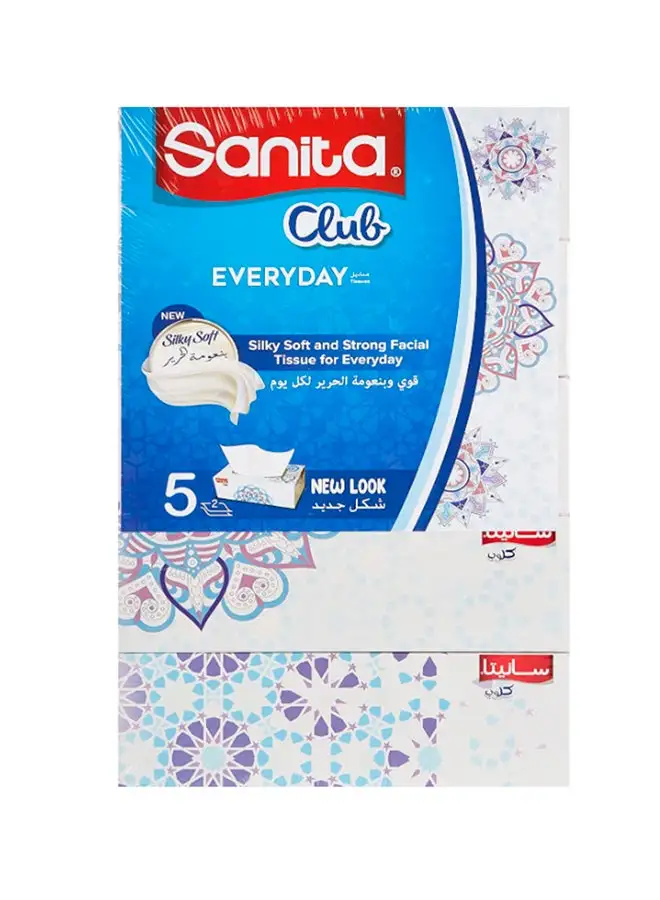 Sanita Facial Tissues Pack Of 5