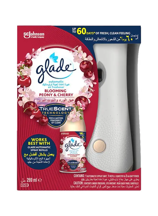 Glade Auto Holder 3 In1 Peony 269ml