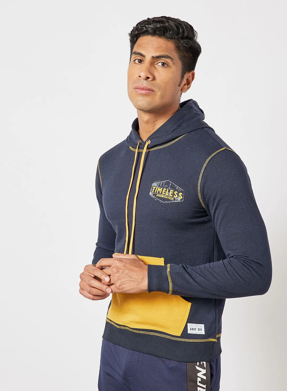 ABOF Regular Fit Sweatshirt Navy