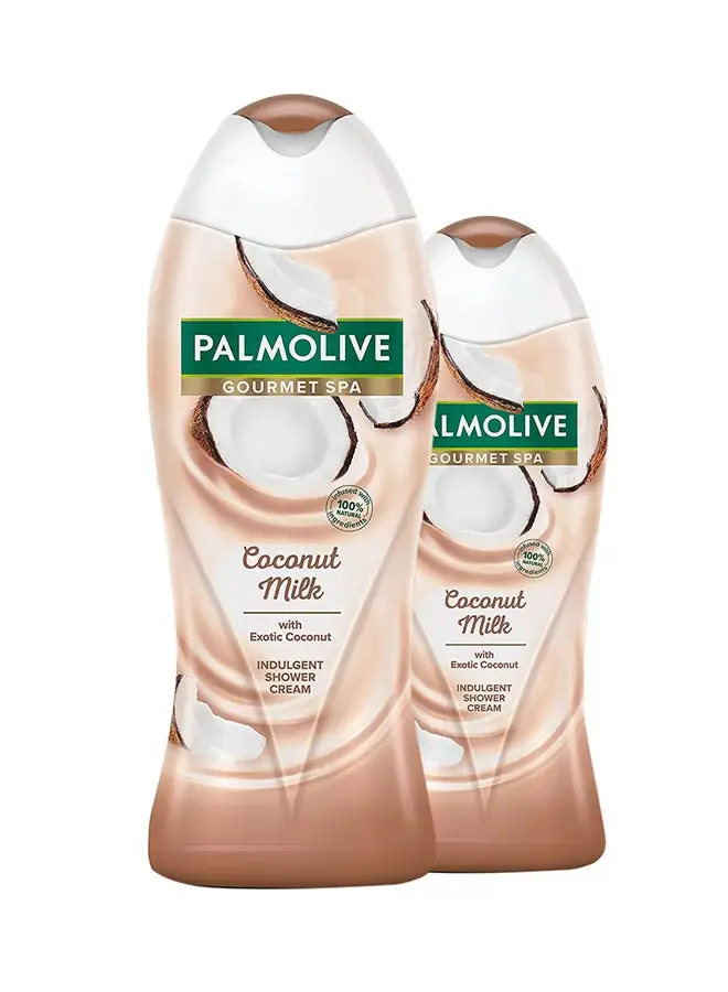 Palmolive Gourmet Spa Coconut Milk Indulgent Shower Cream 500+250ml