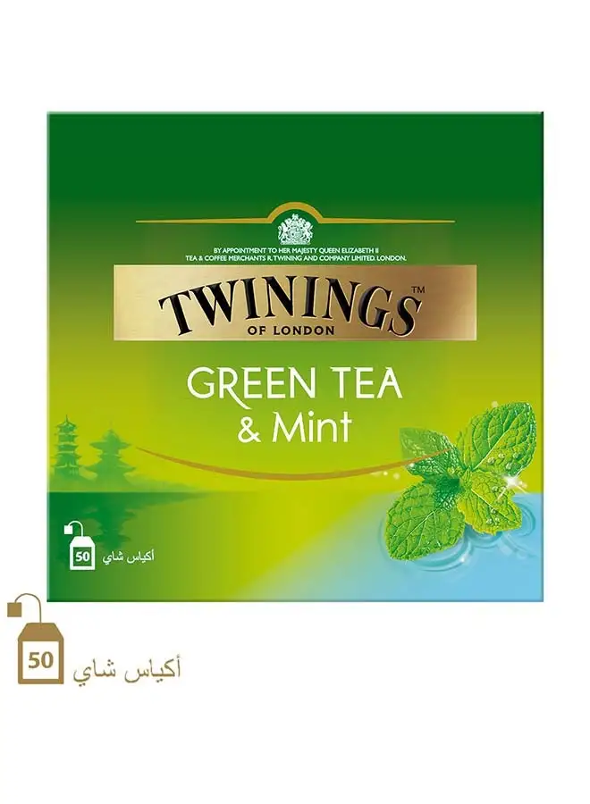 Twinings Green Tea With Mint 75grams