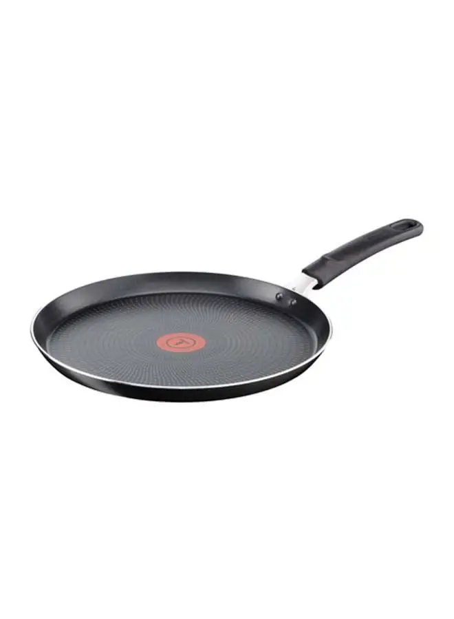 Tefal G6 Resist Intense 25 Pancake Pan, Non-Stick Aluminium Black/Silver 25cm