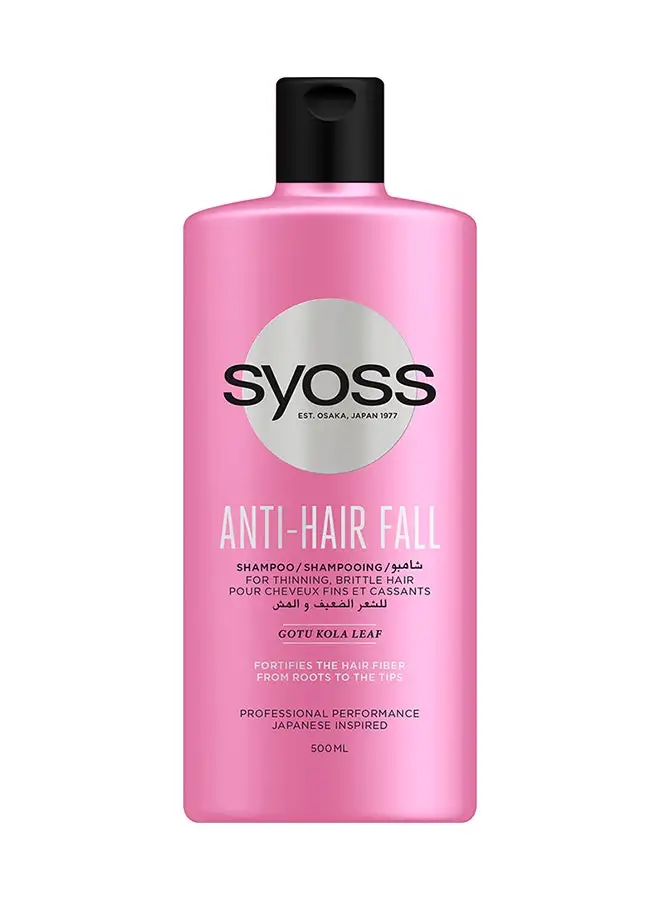 SYOSS Anti Hair Fall Gotu Kola Leaf Shampoo 500ml