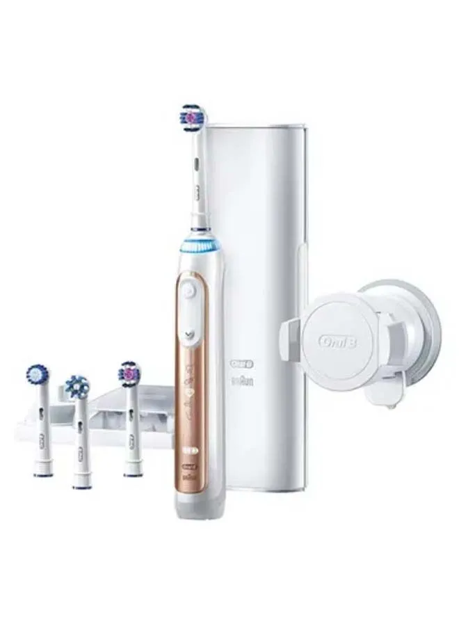 Oral B Genius 9000 Electric Tooth Brush Powered by Braun D701.545.6XC Rose Gold/White