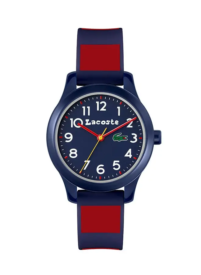 LACOSTE Kids' Classic Silicone Analog Watch 2030035 